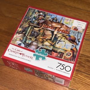 The Cats of Charles Wysocki 750 Piece Puzzle